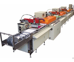 Multi Color Silk Screen Satin Ribbon Care Label Printing Machine