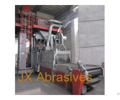 Shot Blast Machine With Metal Wire Mesh Conveyor