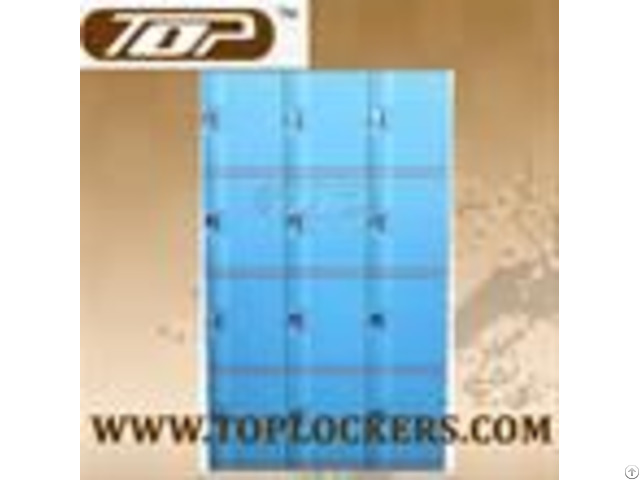 Plastic Mini Lockers Blue Color