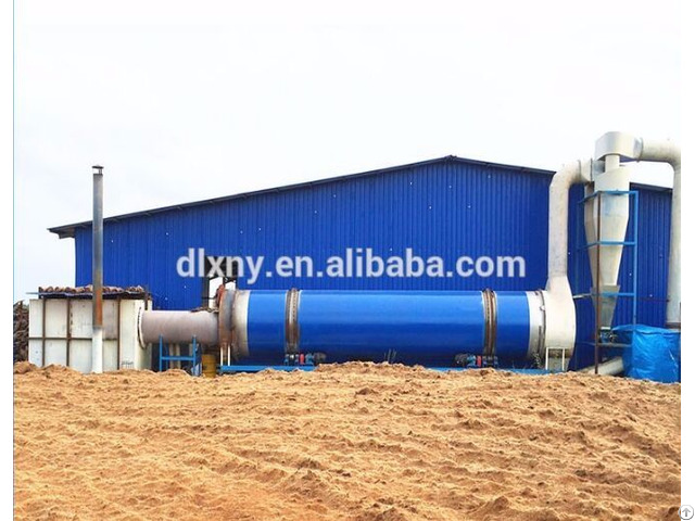 Coir Fiber Drying Process Production Line