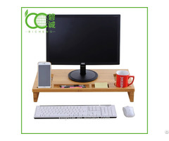 Bamboo Moniter Stand Riser