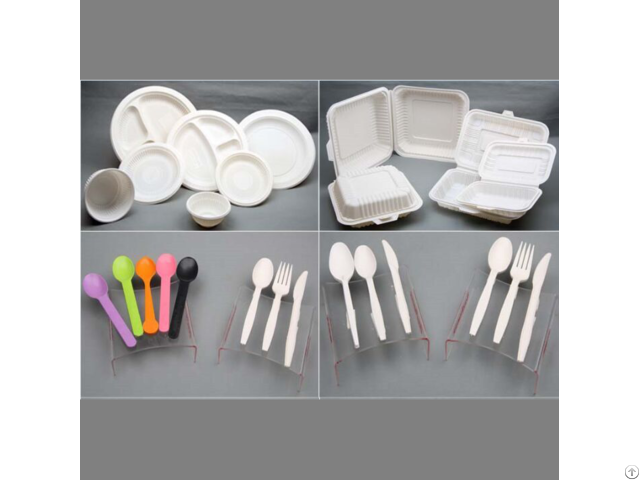 High Quality Biodegradable Disposable Cornstarch Tableware