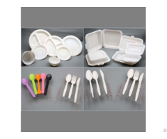 High Quality Biodegradable Disposable Cornstarch Tableware