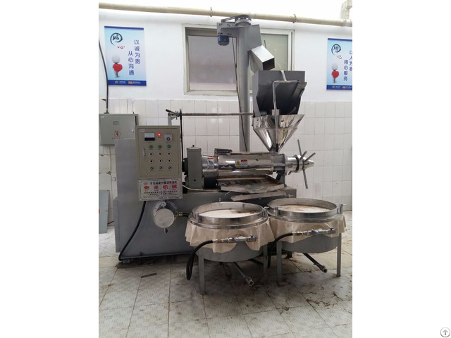 Big Production Capacity Screw Oil Press