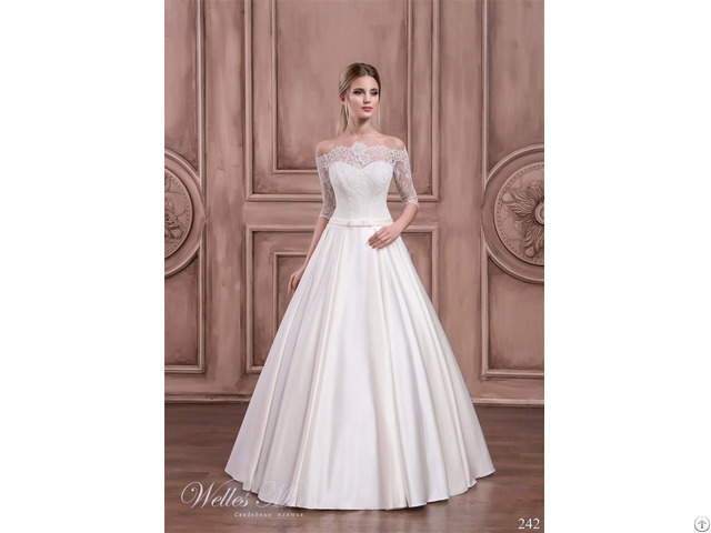 Spring New Fashion Best Design Princess A Line Wedding Bridal Dress