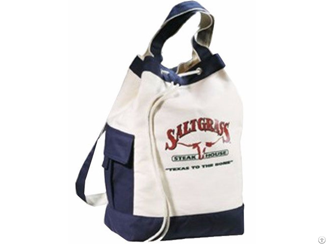 Canvas Sports And Leisure Bag With Drawstring My62021