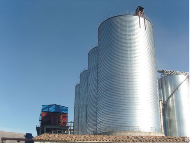 Calcined Petroleum Coke Silo