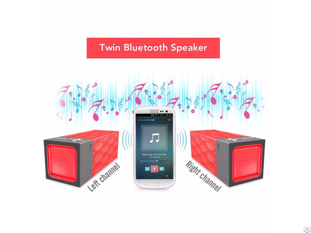 Stereo True Wireless Bluetooth Speaker