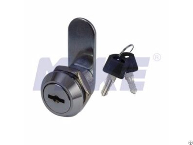 Zinc Alloy Mailbox Cam Lock Bright Chrome Nickel Plated