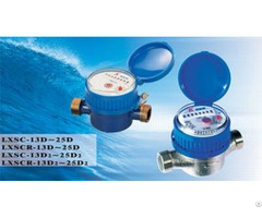 Chinese Famous Brand Amico Rotary Vane Wheel Dry Dial Sing Jet Water Meter