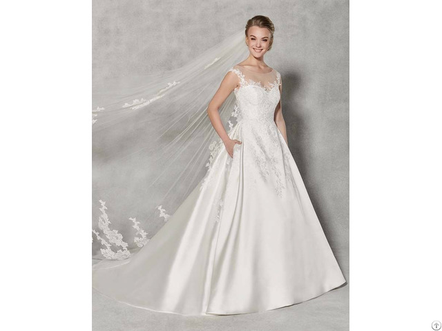 Spring New Arrival Beautiful Wedding Dress For Bridal