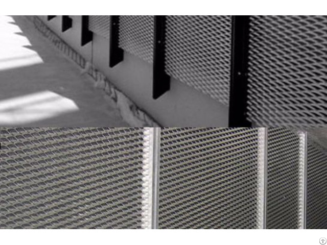 Expanded Metal Mesh Panels For Architectural Uses