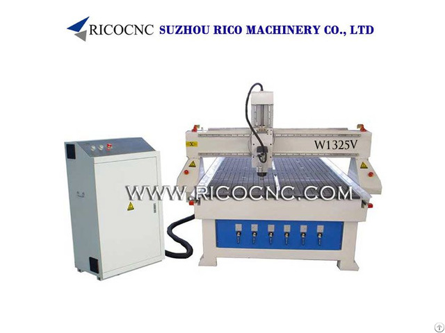 Mdf Board Cutting Machine With Cnc Vacuum Table W1325v