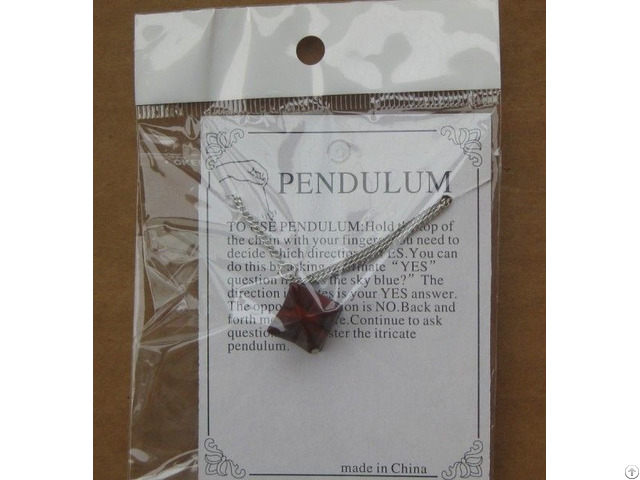 Mercaba Gemstone Pendulum Fancy Jasper