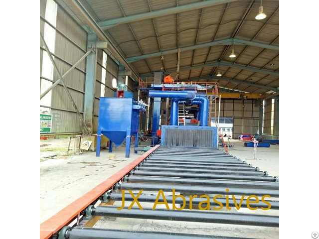 Automatic Sheet Metal Shot Blasting Machine