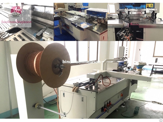 Double Wire Binding Equipment And Hole Punching Pbw580