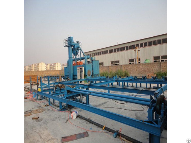 Internal Steel Tube Shot Blasting Machine Surface Preparation