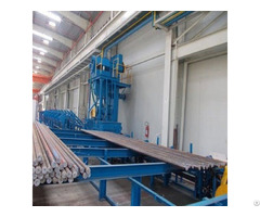 Steel Bar Shot Blasting Machine Polishing Preparation