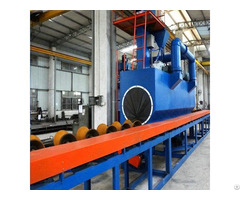 Steel Pipe Shot Blasting Machine Surface Cleaning