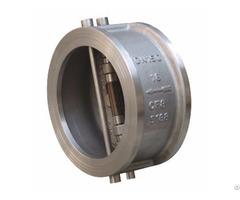 Dual Plate Check Valve Stainless Steel