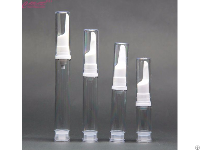 5ml 10ml 12ml 15ml Small White Airless Pump Bottle