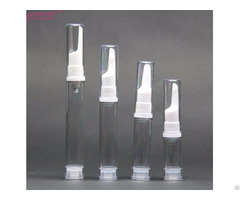 5ml 10ml 12ml 15ml Small White Airless Pump Bottle