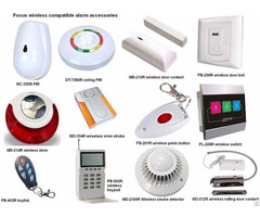 Wireless Glass Break Detector Focus Brand Alarm Control Panel