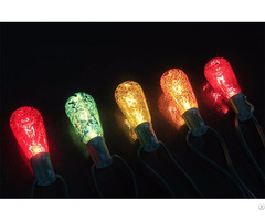 Christmas Decorative St40 Multicolour Mercury Finish Edison Bulbs 10 Light String Kf01723 M