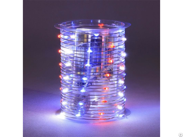 Battery Operated B O 60 Smd Led String Light With Assorted Colors Kf130081