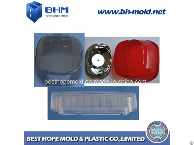 Auto Light Cover Polystyrene Plastic Moulding Contract Manufacturing