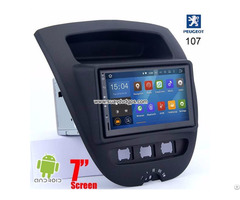 Peugeot 107 Android In Car Media Radio Wifi Gps Camera Navigation