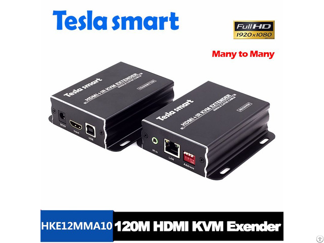 Hdmi 120m Kvm Extender By Single Utp