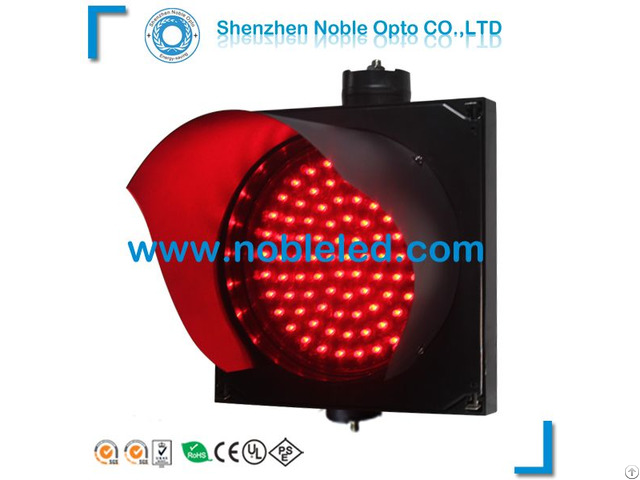 Led Red Warning Traffic Light For Street Safety