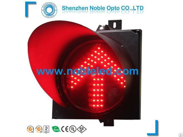 300mm Led Solar Directional Traffic Light