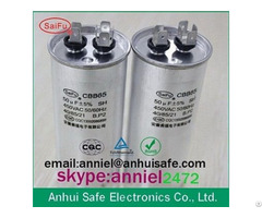 Ac Motor Run Air Conditioner Compressor Cbb65 Sh Oil Capacitor