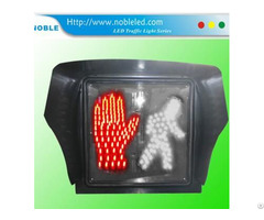 400mm Square Crosswalk Safety Led Traffic Signal Head