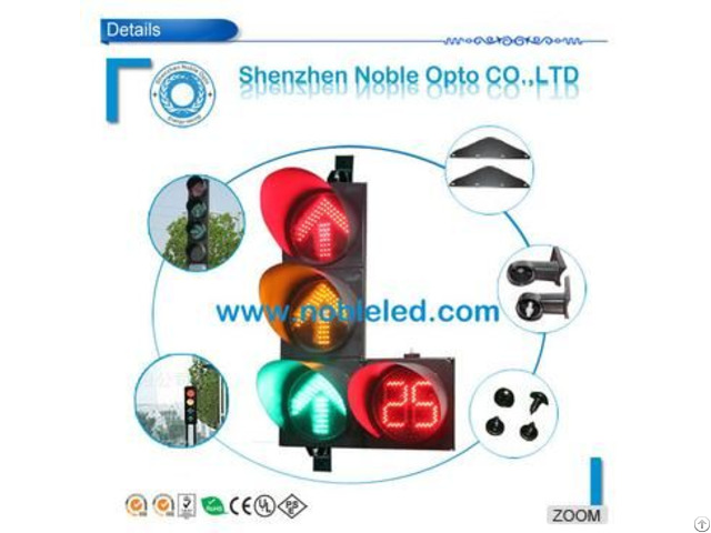 New Solar Powered Traffic Light With Countdown Timer