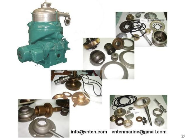 Purifier And Clarifier Parts