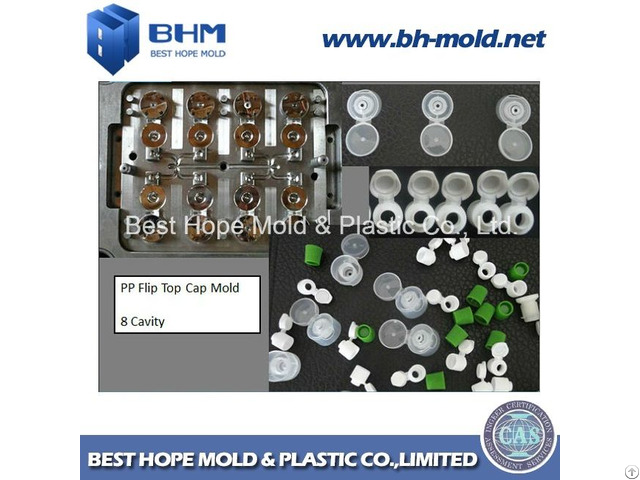 Hot Runner High Quality Injection Mold For Flip Top Cap