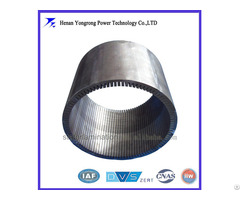 Permanent Magnet Generator Silicon Steel Stator Laminated Iron Core