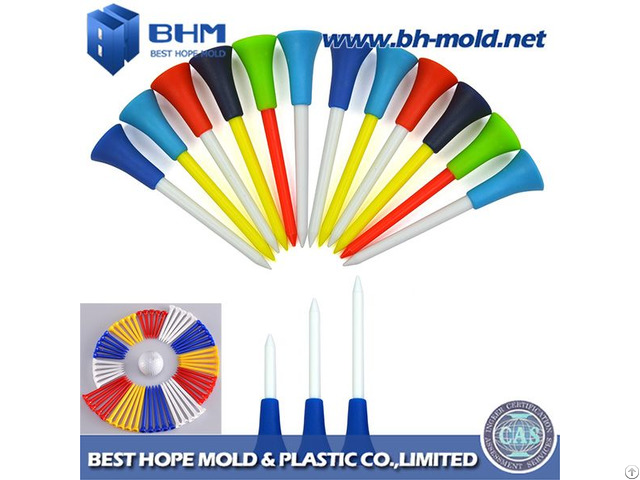 Plastic Golf Tee Injection Molding Producing