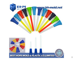 Plastic Golf Tee Injection Molding Producing