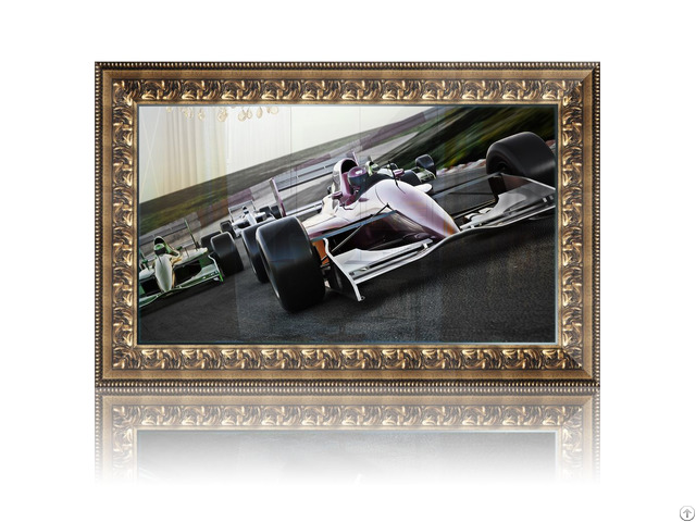 Living Room Wooden Frame Mirror Tv With High Quality