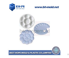 Plastic Injection Mold For Different Size Colorful Plates