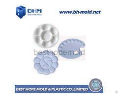 Plastic Injection Mold For Different Size Colorful Plates