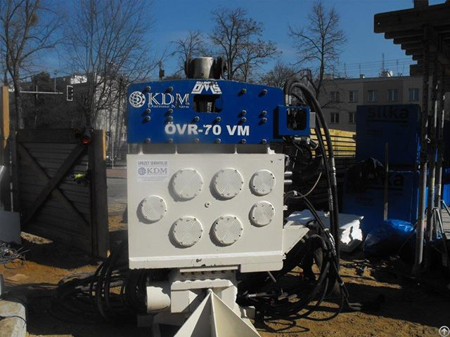 Used Vibro Hammer Ovr 70 Vm To Work On A Crane Or Piling Rig