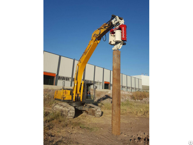 Ovr 60sg Vibro Hammer To Work On A Crane