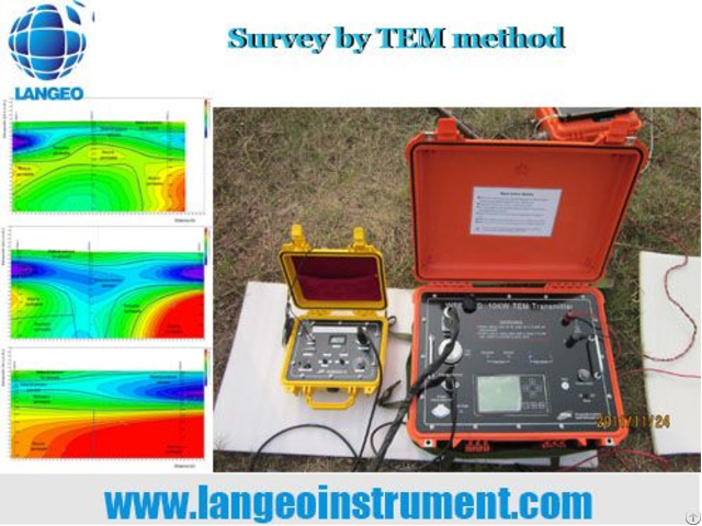 Langeo Wtem 2 Gps Deep Transient Electromagnetic System