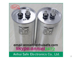 Cbb65 Capacitor With 250v 370v 440v 450v 500v