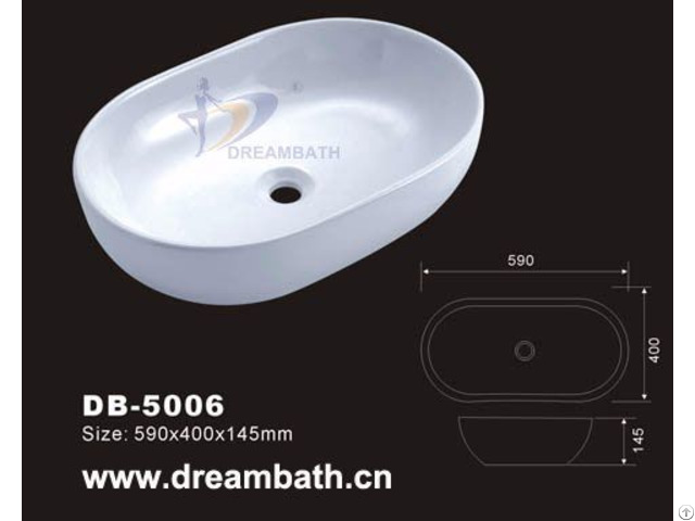 Oval Vessel Basin